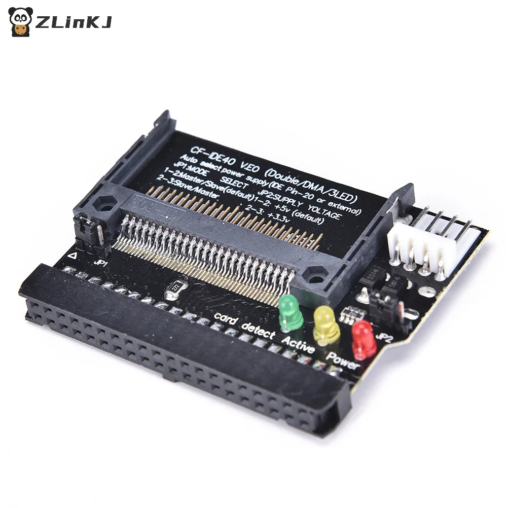 Compact Flash CF 3 5 Female 40 Pin IDE Bootable Adapter Converter Card Zpaxo