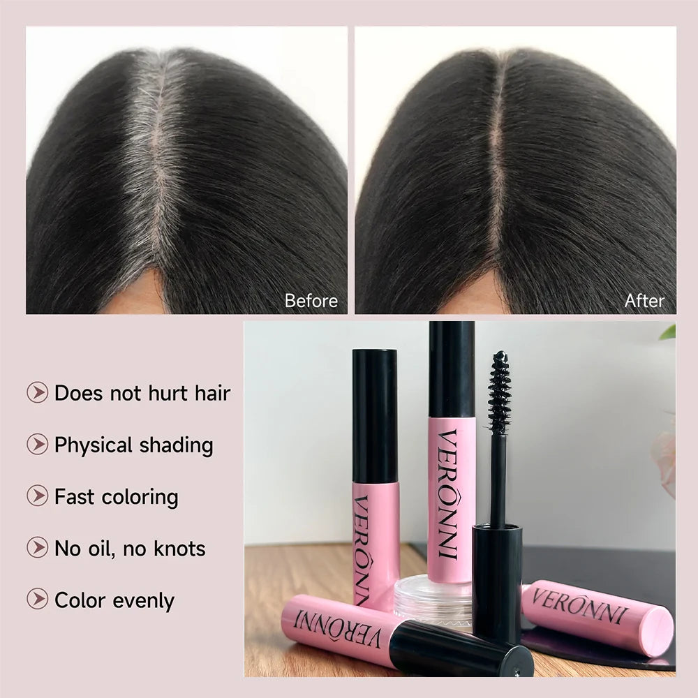 Instant Root Touch-up Stick Portable Hair Dye Pen Quick Coverage Zpaxo