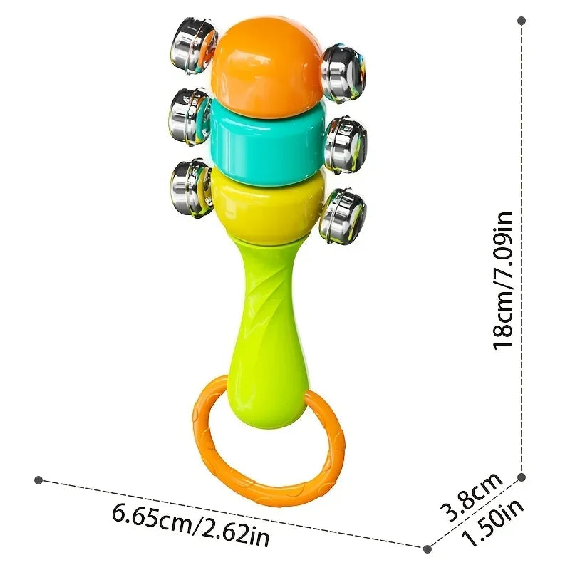 Hand-cranked Bell Games Children Made ABS Material Designed Enhance