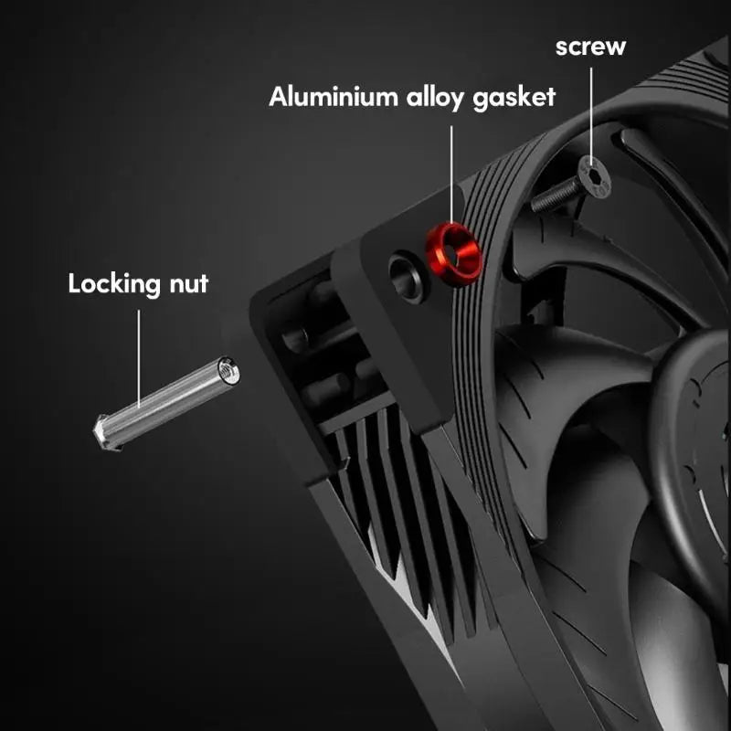 652F Premiumanodized Aluminum Alloy Screws Lock Nut Computer Case CPU Zpaxo