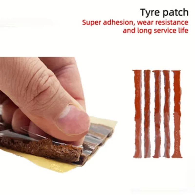 Car Tire Repair Tool Tubeless Tyre Puncture Plug Studding Rubber