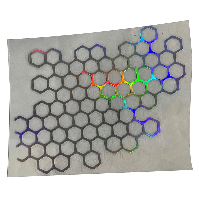 Motorcycle Sticker Honeycomb Helmet Decals Stickers Decal Waterproof