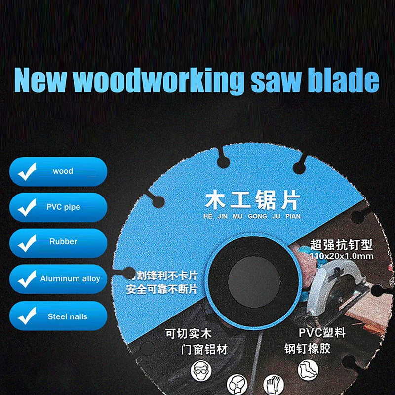 1 2 3 Multipurpose Woodworking Special Saw Blade Brazed Circular Zpaxo