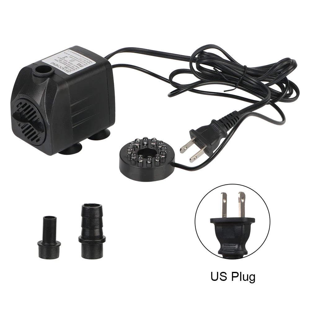 12 LED Light Waterproof Submersible Fountain Water Pump Ultra-quiet