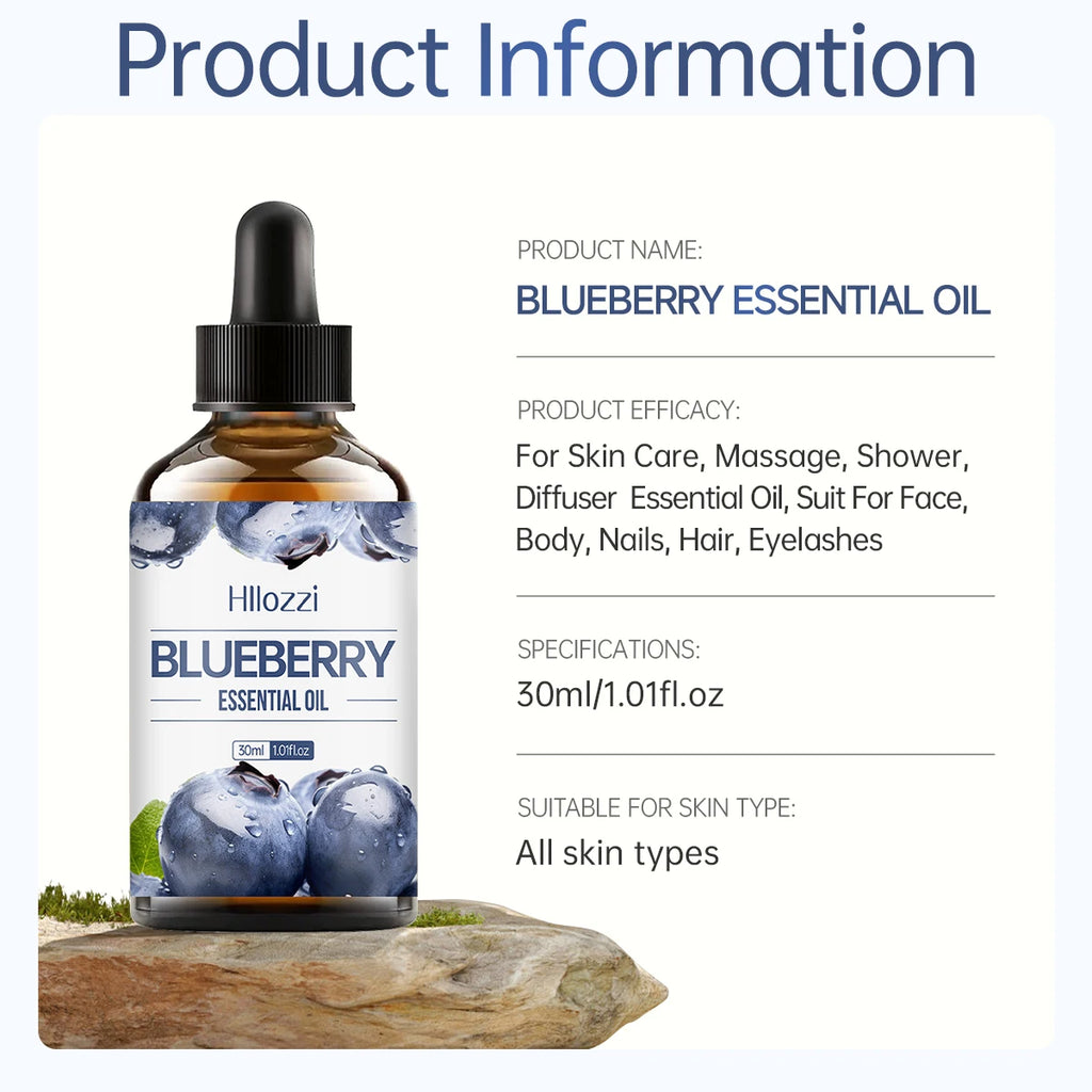 Blueberry Essential Oil Aroma Natural Berry Scent Aromatherapy Zpaxo