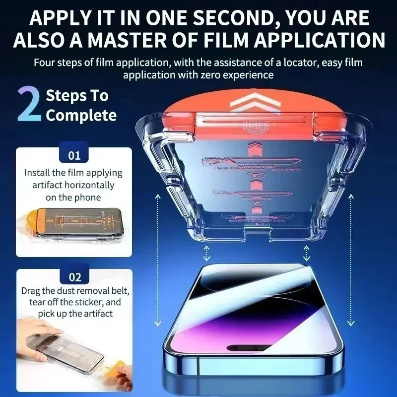 Oleophobic Coating Dust Easy Installation Screen Protector IPhone 17