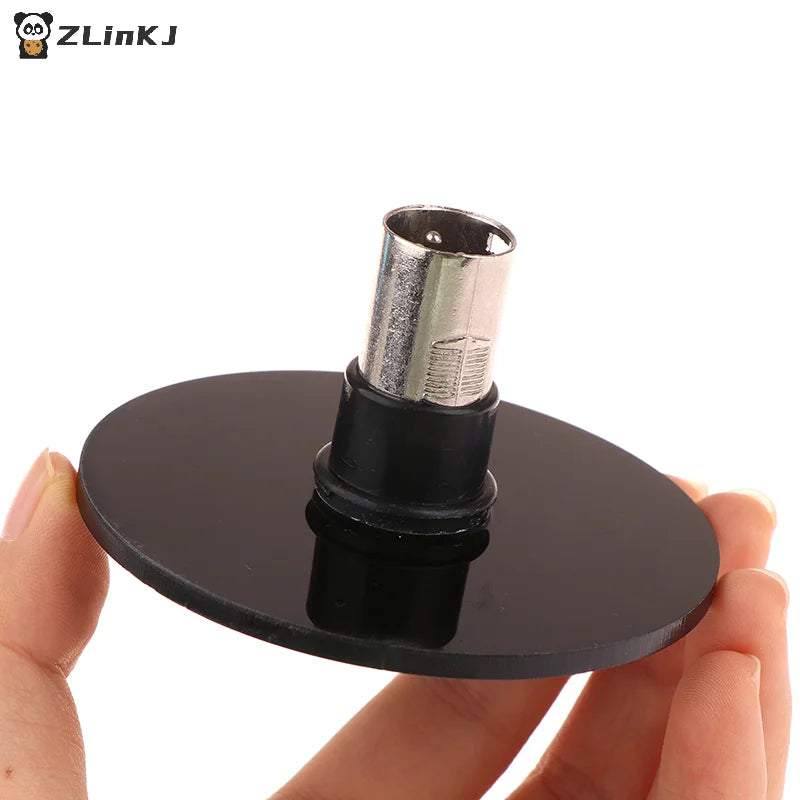 ▶8CM Black Suction Cup Adapter With 3XLR Love Machine Connector For Telescopic Linear Actuator Attachment Holder Zpaxo