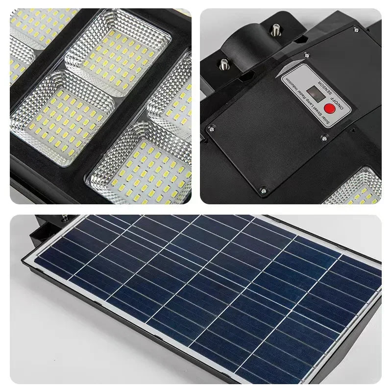 Solar Motion Sensor Street Lights Waterproof 8000LM Outdoor Flood Zpaxo