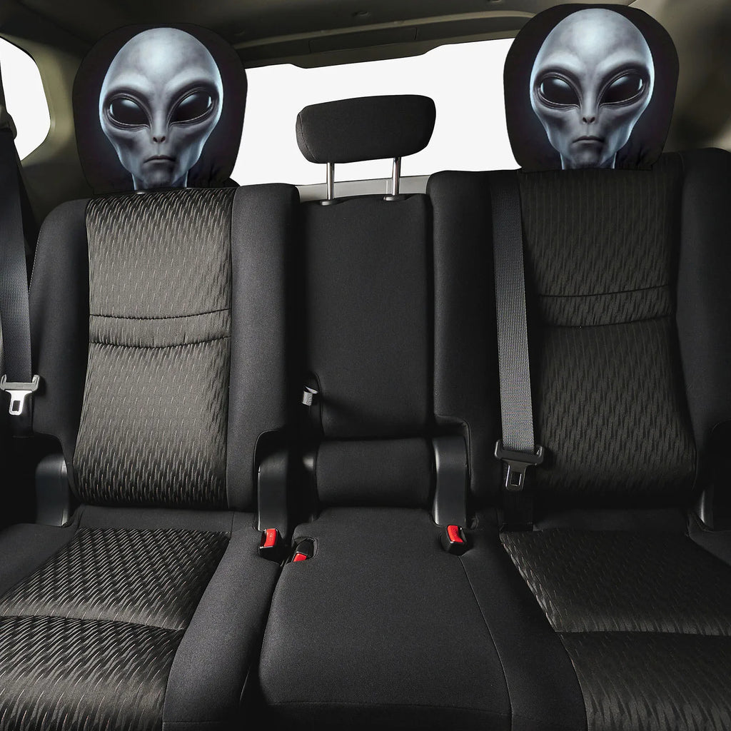 Breathable Car Seat Pillowcase Lightweight Funny Cartoon Pattern