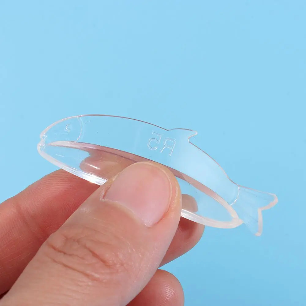 Fish Shaped Silicone Eyelash Perm Pads 3D Curler Accessories Zpaxo