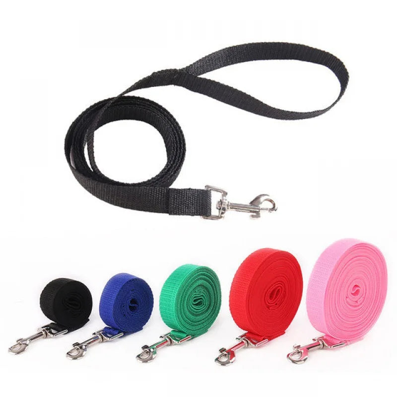 Durable Nylon Dog Leash Small Medium Dogs Cats Puppies Multiple