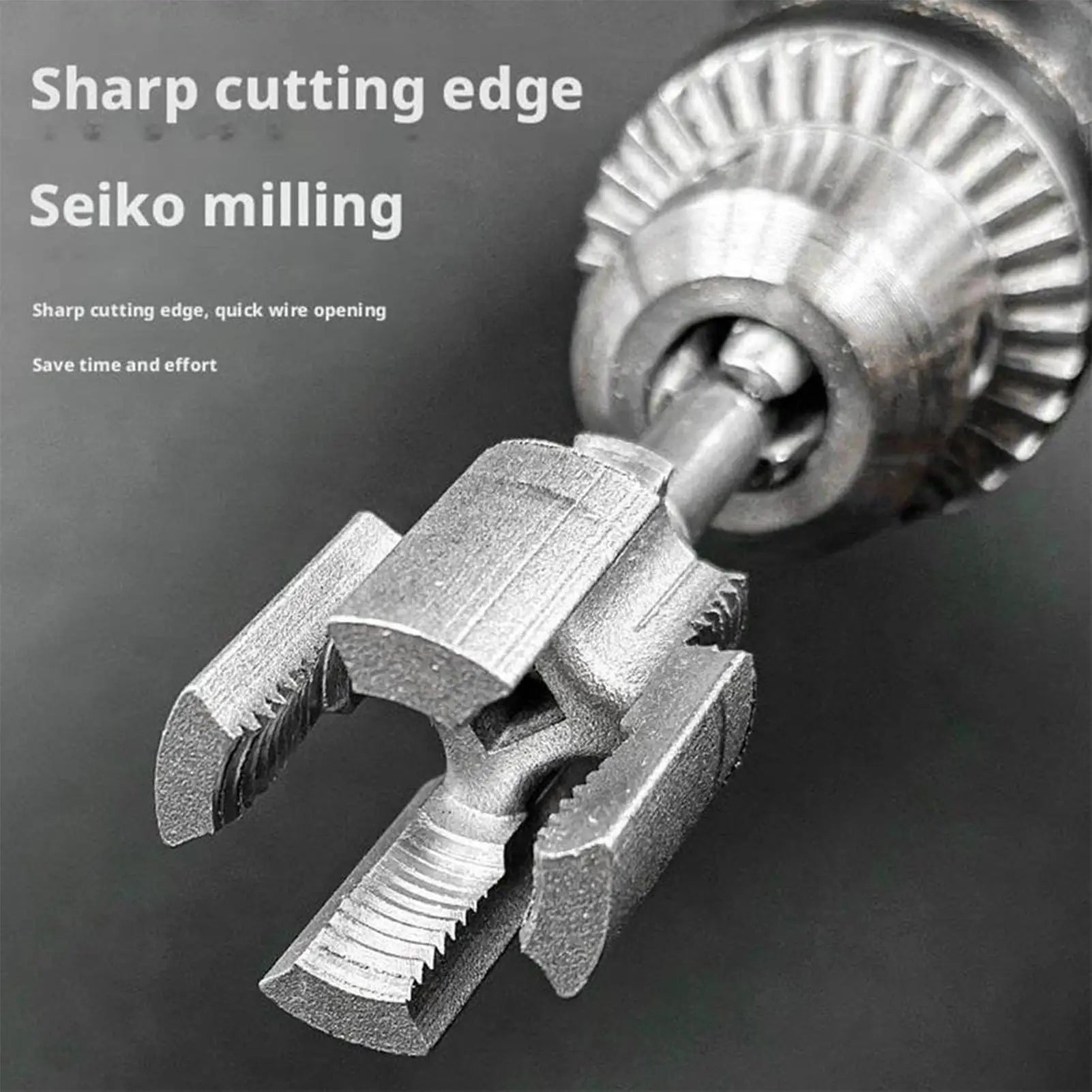 Integrated Internal External Pipe Thread Cutting Tool Electric Drill