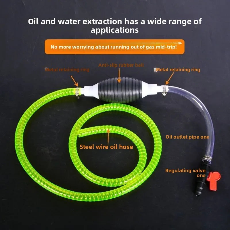 Universal Manual Siphon Pump – Fuel, Diesel & Liquid Transfer