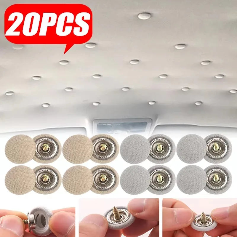 Car Roof Headliner Fixing Buckles Snap Rivets – 10 to 40pcs