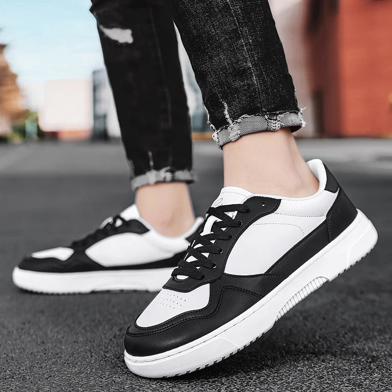 Men's Casual Sneakers Luxury Trainer Shoes Breathable Race Running