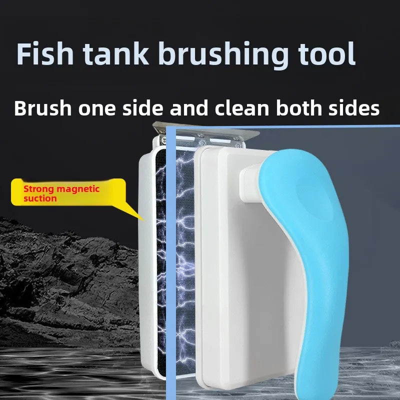 Magnetic Aquarium Algae Scraper – Floating Fish Tank Cleaner