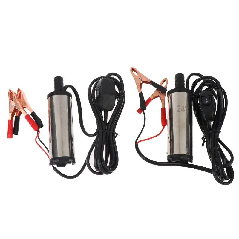 12V/24V DC Portable Electric Fuel Transfer Pump Self-Priming