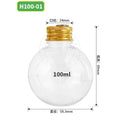 Fillable Christmas Light Bulb Ornament Bottles – 50–250ml