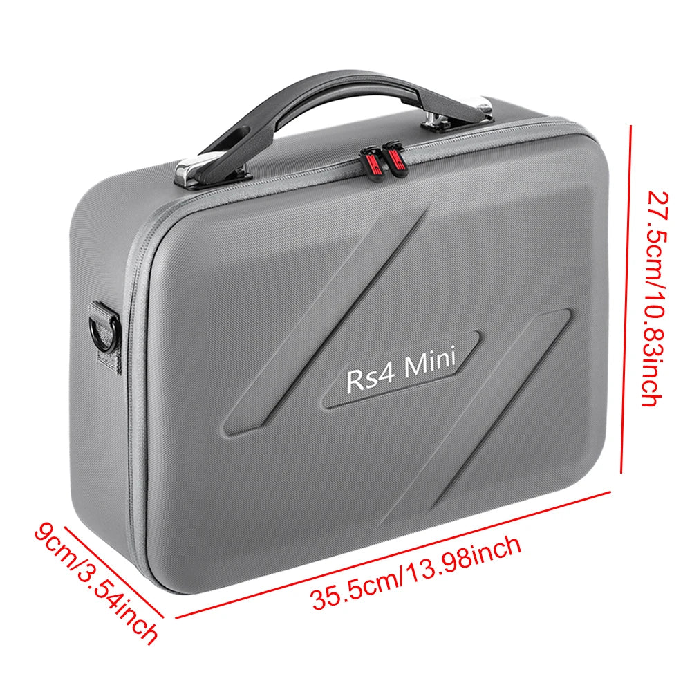 RS4 Mini Carrying Case PU Handbag Shockproof Anti-scratch Splashproof