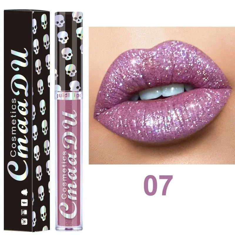 8Colors Shiny Liquid Lipstick Waterproof Nude Matte Velvet Glossy