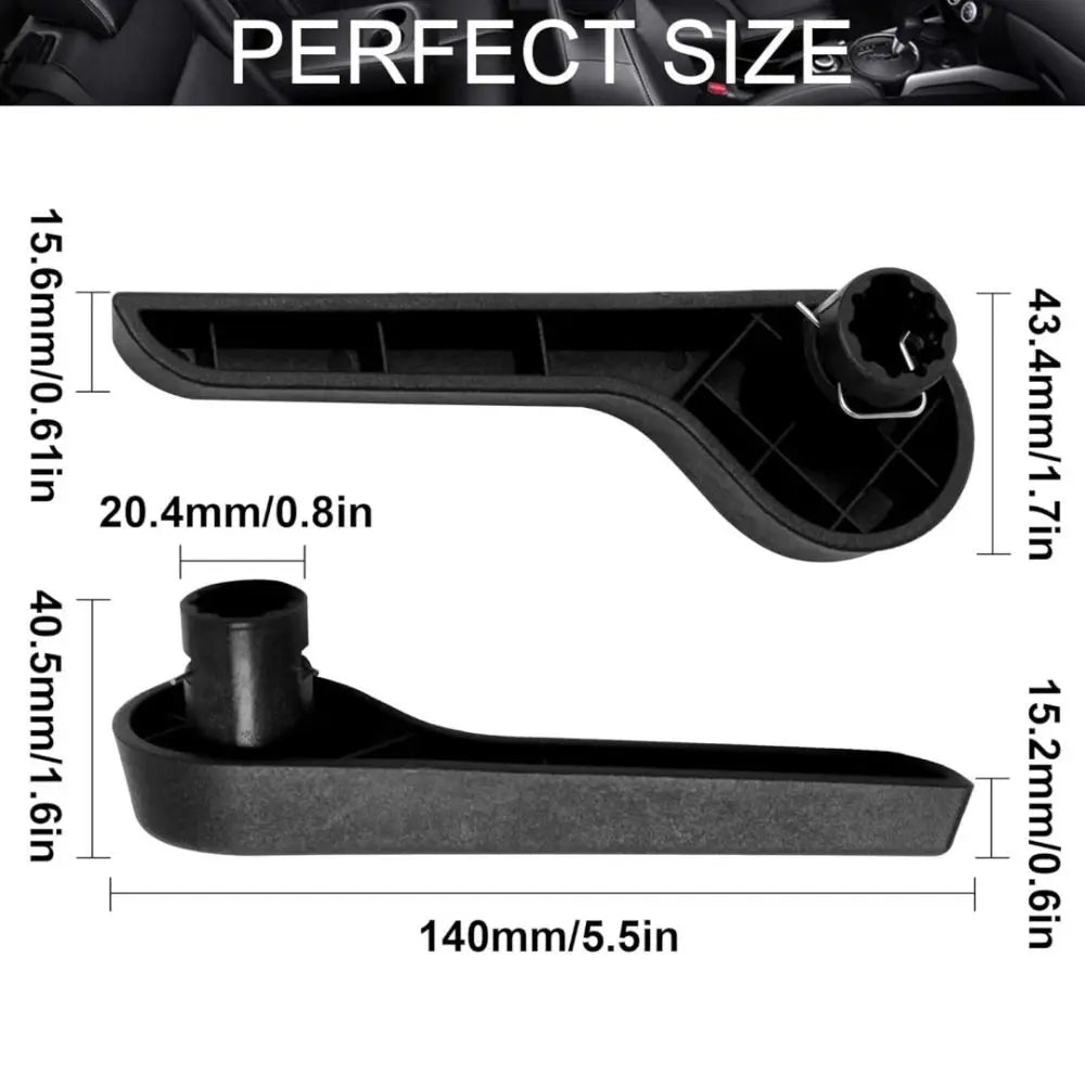 Durable Manual Seat Adjuster Lever Handle Car Front Left Recliner Zpaxo