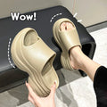 2025 Thick-soled Women's Slippers Outdoor Wear Beach Summer Trendy