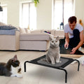 Dog Bed Mesh Cover Elevated Pet Hammock Replacement Breathable