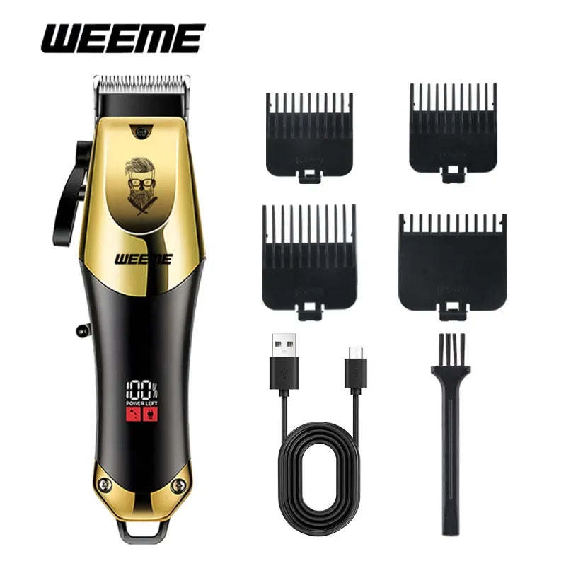 USB Rechargeable Cordless Hair Clipper & Beard Trimmer for Men Hair Clipper Trimmer Zpaxo
