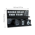 Book Reading Counter Modern Tracking Sign Classroom Library Bedside