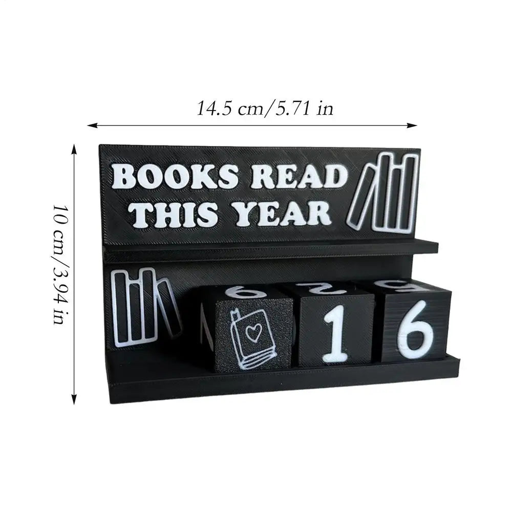 Book Reading Counter Modern Tracking Sign Classroom Library Bedside