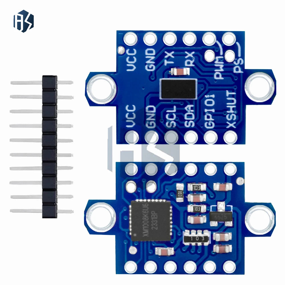 GY-53 VL53L0X laser ToF time-of-flight sensor module 3v-5v serial PWM output for arduino Zpaxo