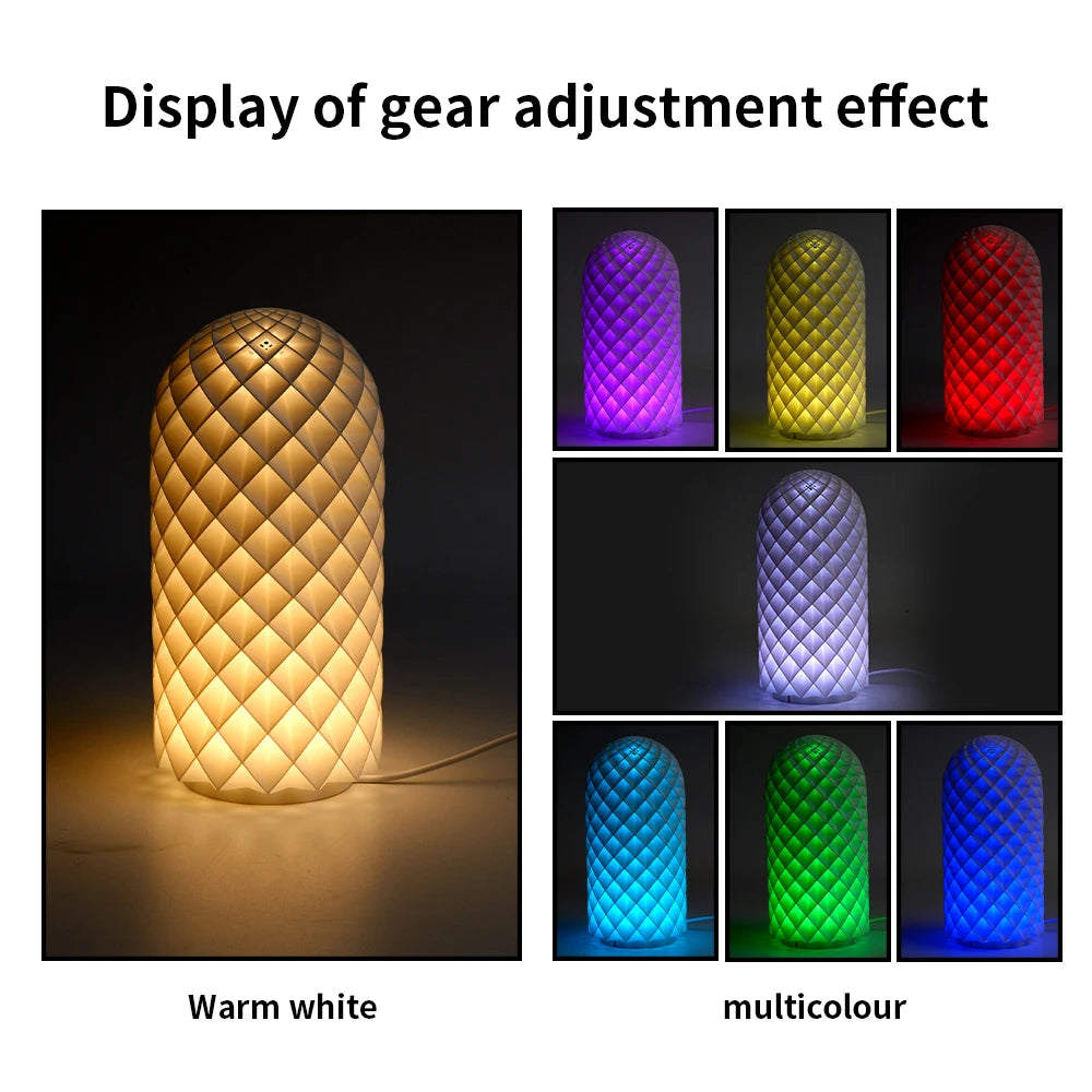 For Bambu Lab LED Lamp Kit 001 Warm White DC 5V 3W RGB For Bambu Lab 3D Printer Parts Official Bambu Lab Accessories with Remote Zpaxo