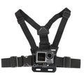 Chest Strap Mount Belt Gopro Hero 9 8 7 6 5 4 Insta360 R X2 DJI OSMO Zpaxo Black