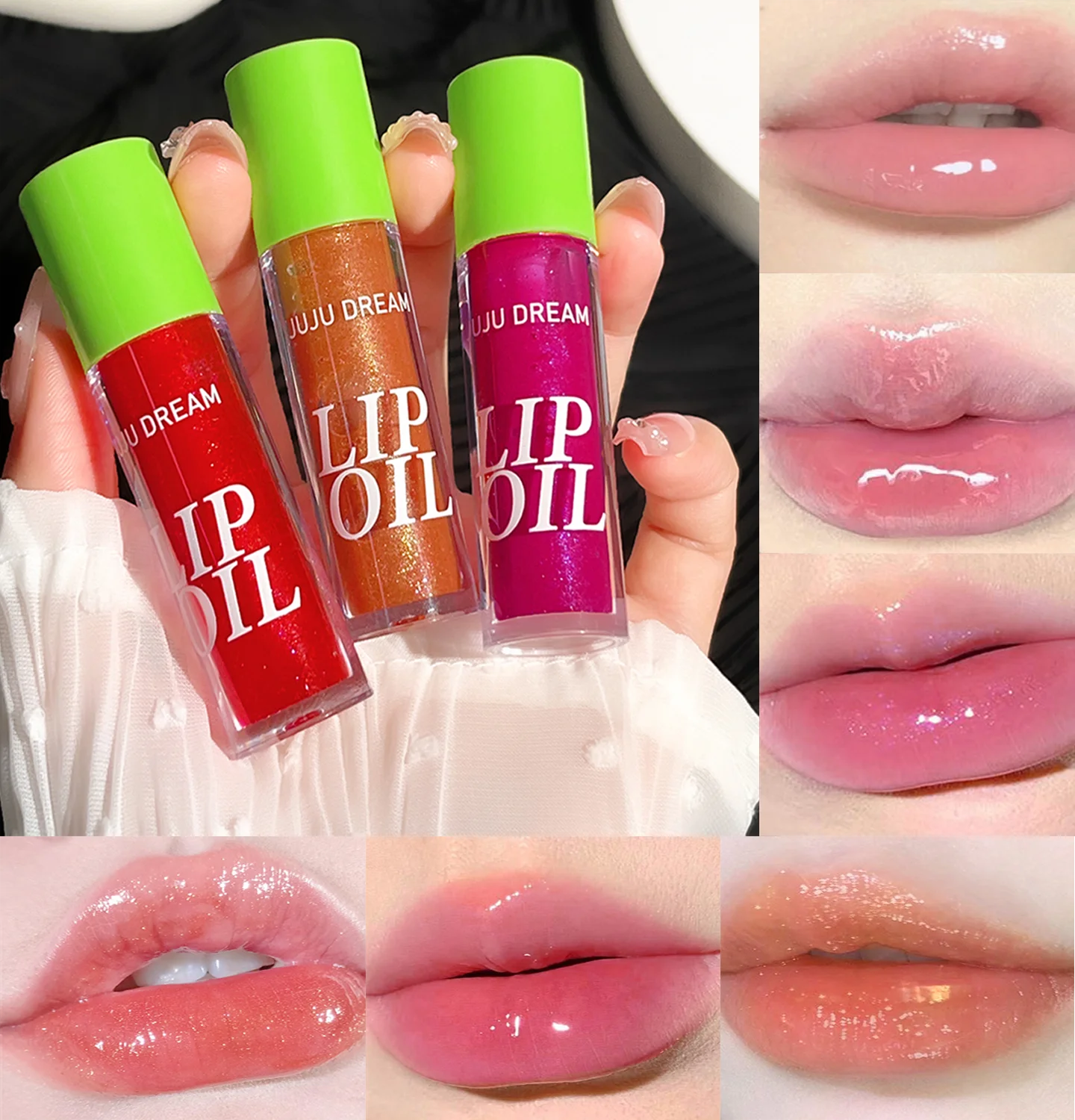 Lip gloss long-lasting moisturizing mirror water glass lip gloss transparent makeup natural lip plumping Zpaxo