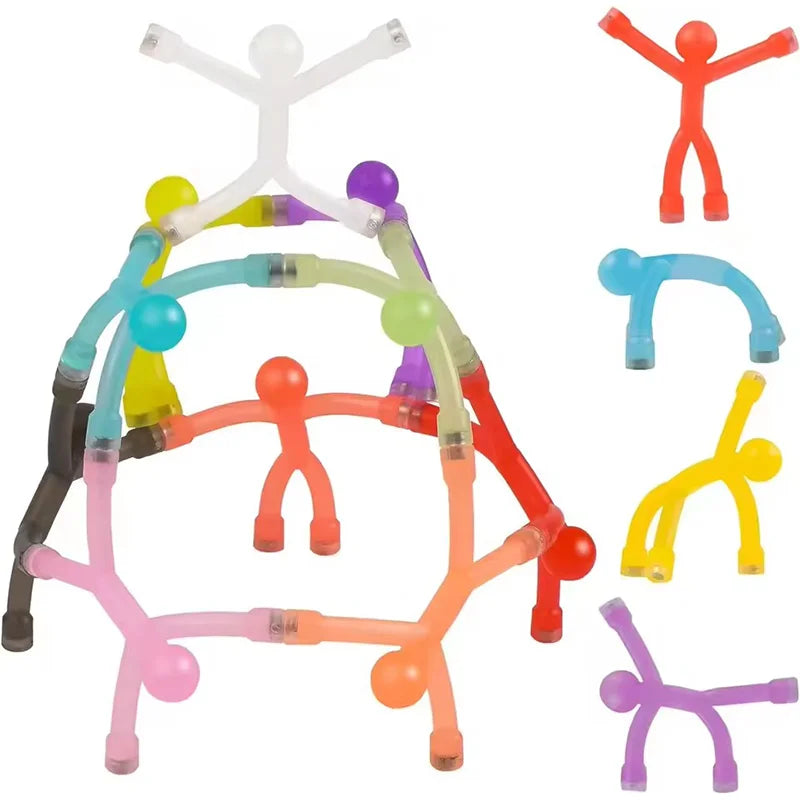 Fridge Magnets Man Humanoid Magnetic Toys People Mini Colorful Toy Zpaxo