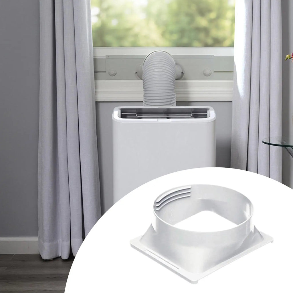 Portable Air Conditioner Hose Connector Square Round Window Adapter