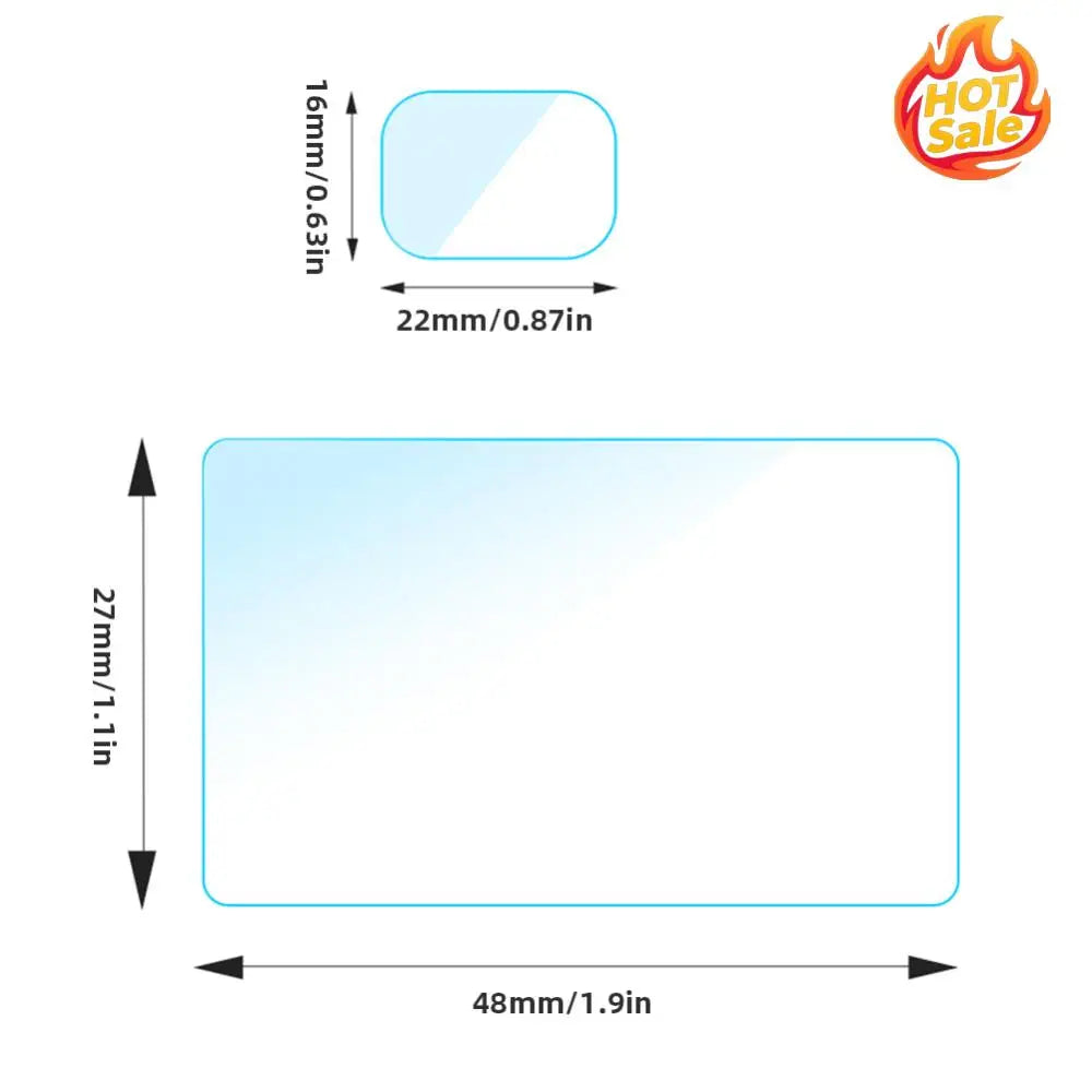 For OSMO Pocket 3 HD Lens Protector + Screen Protector Clear Lens Screen Protection Film for Osmo Pocket 3 Gimbal Camera Zpaxo