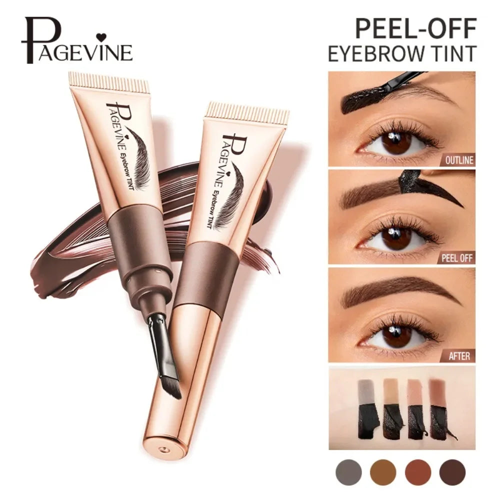 5 Peel-off Eyebrow Gel Cream Quick-drying Lasting Tearing Dye Glue Zpaxo