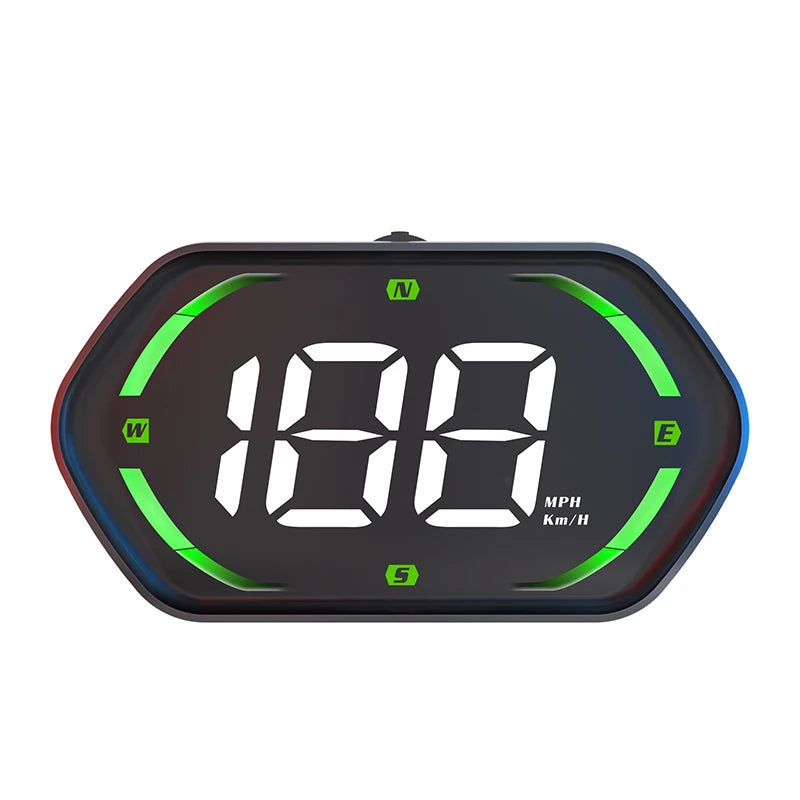 USB GPS HUD Speedometer KMH MPH Head-Up Display for Car & Truck
