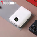 50000mAh PowerBank for Heating Vest Jacket Gloves Heated Auxiliary Battery DC7.4V Portable Powerbank Electric Heating Equipment Zpaxo White 10000mAh 30001mAh-50000mAh