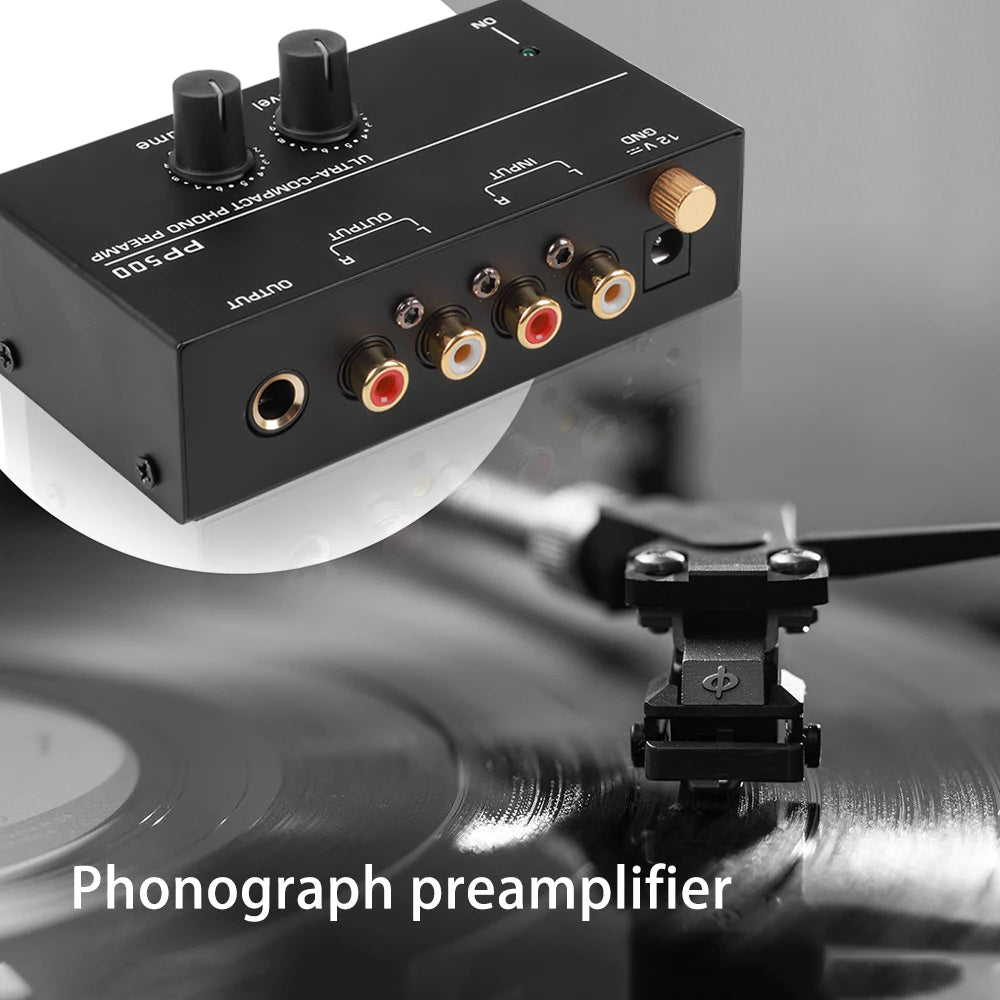Mini Amplifier Audio Home Ultra-compact Phono Preamp Amp Preamplifier