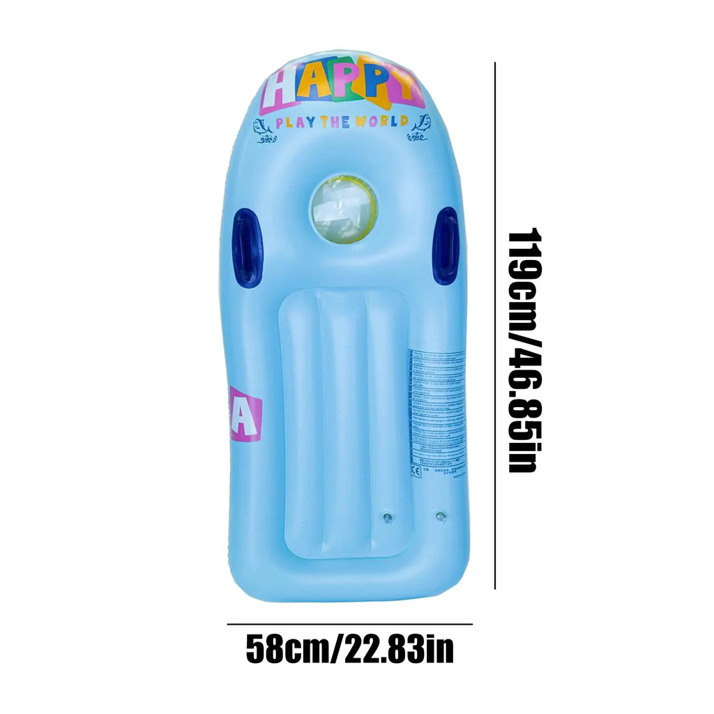 Pool Floats Swimming Pad Lounge Bed Pvc Lounger Mat Raft Floatie Toys Zpaxo