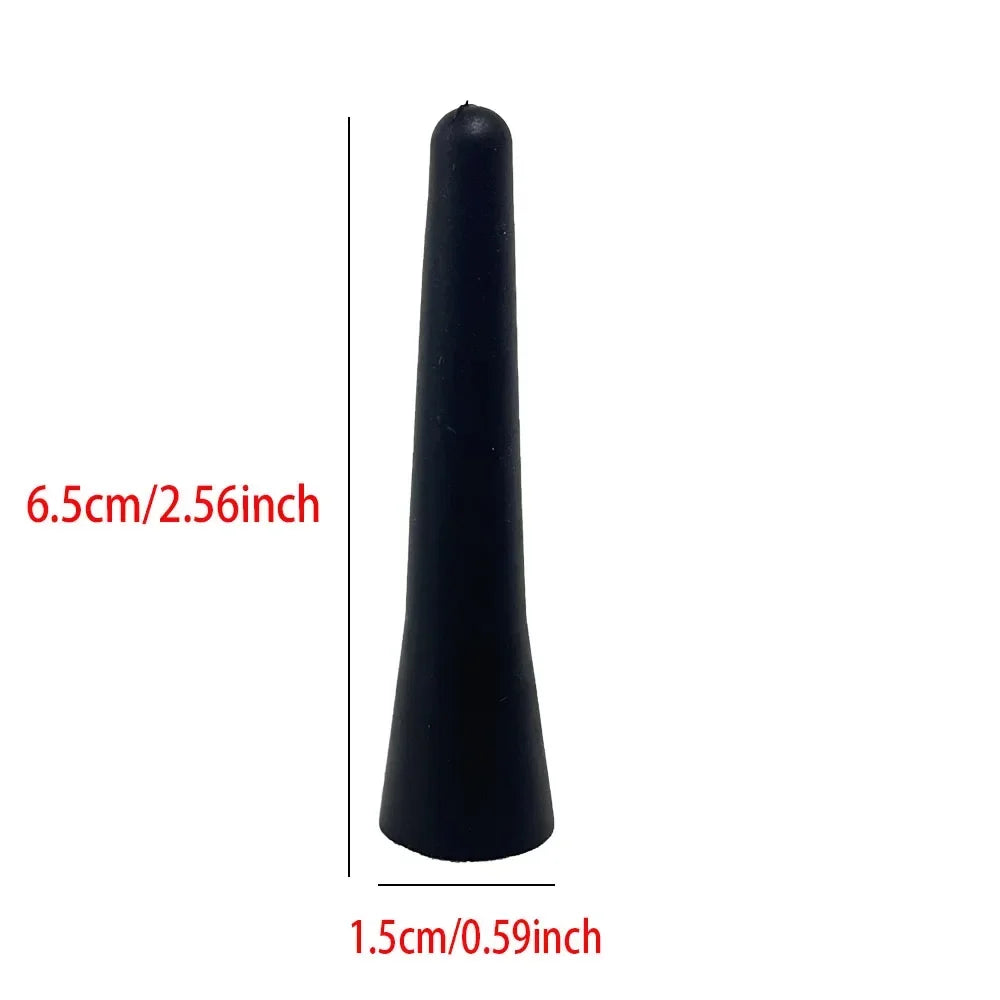 Auto Universal Short Antenna Black Mini Roof Mount Strong FM AM DAB Zpaxo