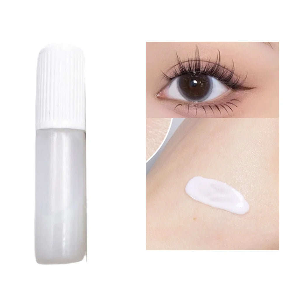 1/3Pc Black White Clear Mini Eyelash Glue Flawless Eyelash Beauty Adhesive Smooth Fast Drying for DIY Repair Bonding Cosmetics Zpaxo White-1Pc
