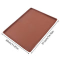 Multifunctional Silicone Cake Roll Mat Bakeware Tray Pan Painted Pad Zpaxo L