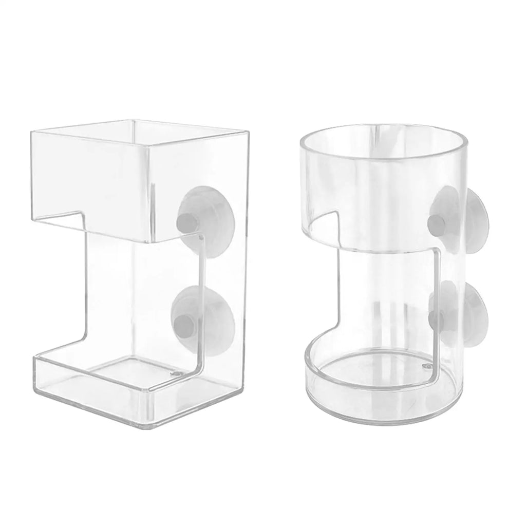 Acrylic Aquarium Fish Feeder – Clear Feeding Ring for Fish & Shrimp Aquarium Fish Feeder Zpaxo