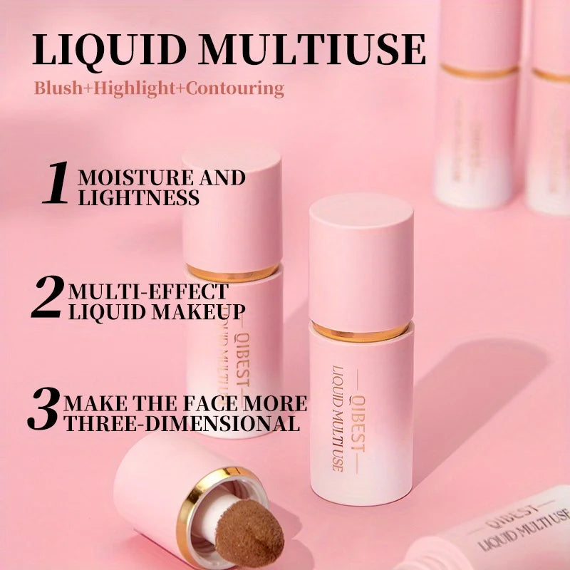 Easy to color and trim matte liquid blush naturally clear Zpaxo