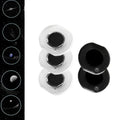 Galaxy Star Projector Replacement Slides Heat Resistant Wide Angle Nebula Simulation Discs for Home Planetarium Night Light Zpaxo slides3