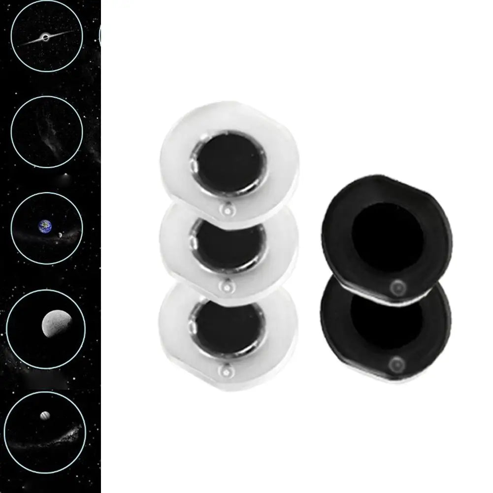 Galaxy Star Projector Replacement Slides Heat Resistant Wide Angle Nebula Simulation Discs for Home Planetarium Night Light Zpaxo slides3