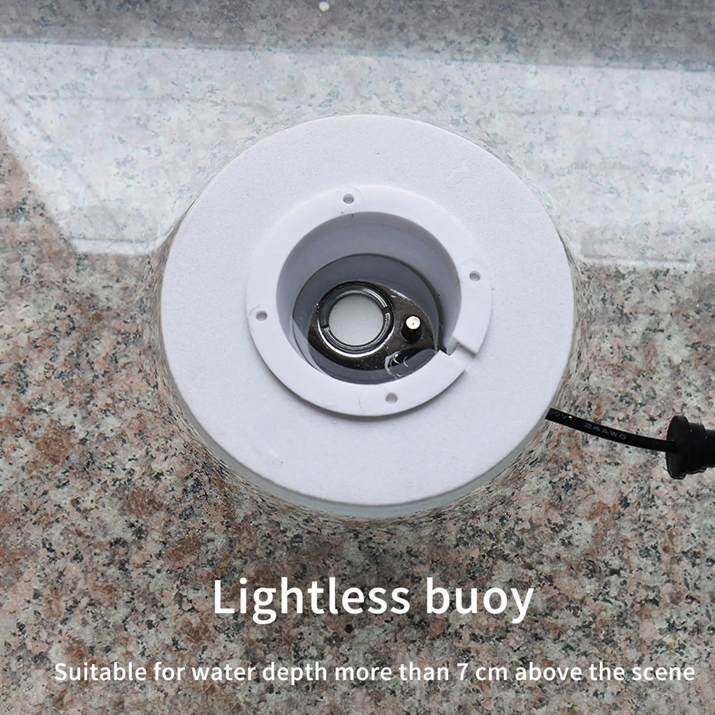 LED Light Floating Mist Fog Maker Cover Guard Landscape Aquarium Reptile Pet Fishtank Fountain Aquarium Fogger Machine Parts Zpaxo